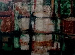 Giardino Romano - Olio su tela 80x60
